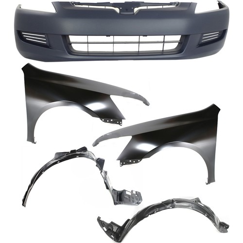 Front fenders and bumper cover - and,