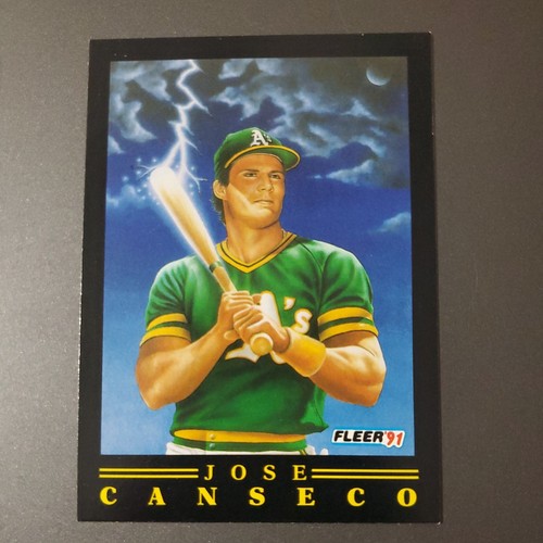 Jose canseco 1991 fleer pro - canseco,